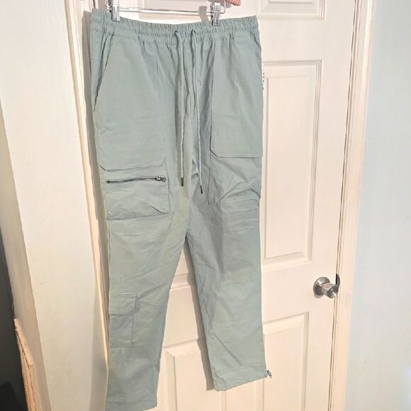 Men's pacsun Light Green Cargo Pants size large new with tags - Picture 1 of 12